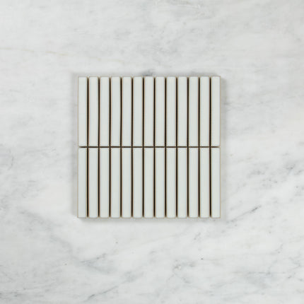 Clovelly Antique White Gloss Kit Kat Mosaic