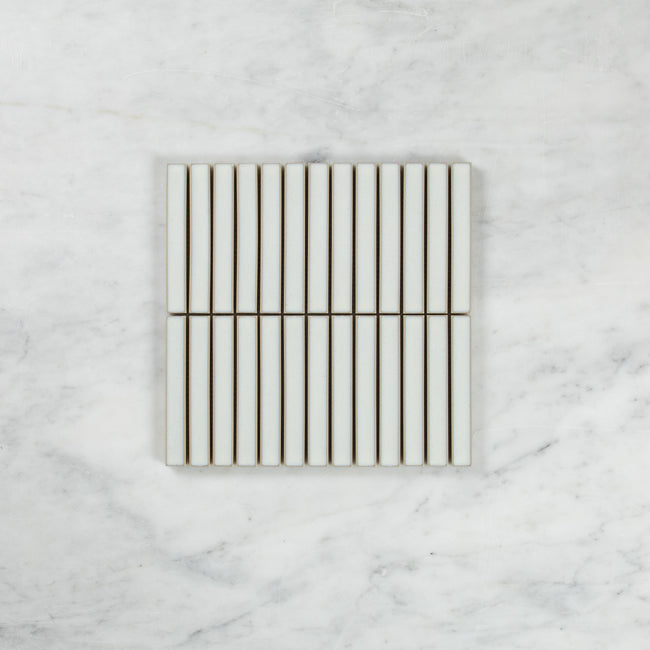 Clovelly Antique White Gloss Kit Kat Mosaic