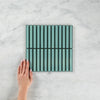Clovelly Antique Light Green Gloss Kit Kat Mosaic Mosaic