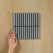 Clovelly Antique Grey Gloss Kit Kat Mosaic