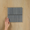 Clovelly Antique Grey Gloss Kit Kat Mosaic