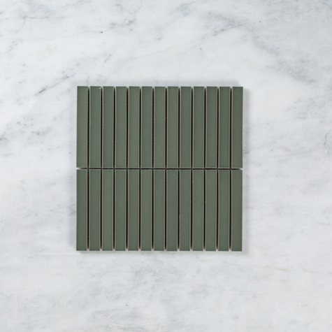 Clovelly Pearl Olive Matte Kit Kat Mosaic