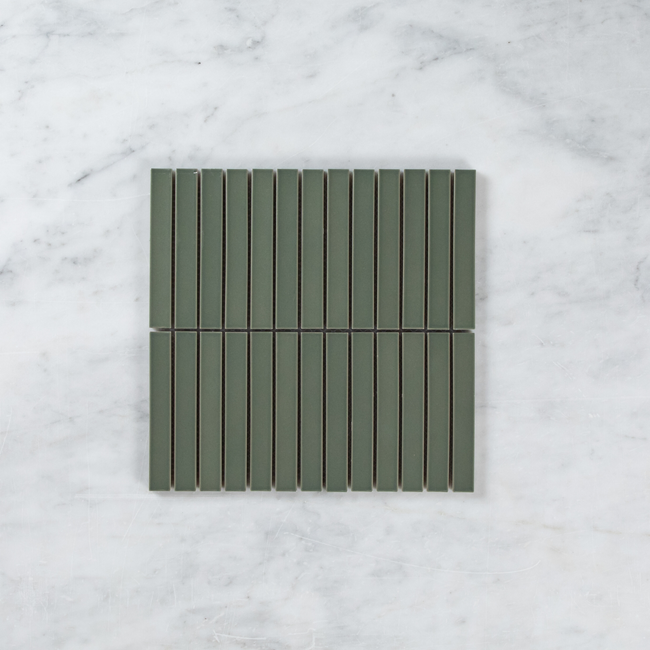 Clovelly Pearl Olive Matte Kit Kat Mosaic