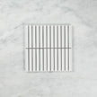 Clovelly White Grey Speckle Matte Concave Kit kat