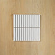 Clovelly White Grey Speckle Matte Concave Kit kat