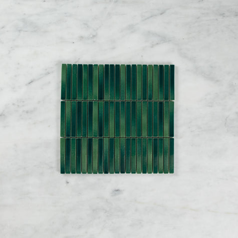 Cottesloe Antique Forrest Green Kit Kat Mosaic