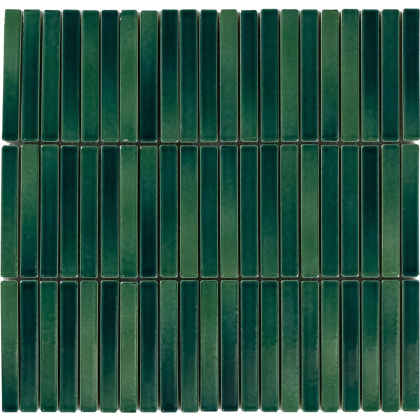 Cottesloe Antique Forrest Green Kit Kat Mosaic