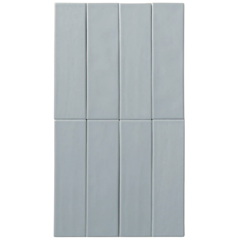 Brava Rustic Blue Satin Subway