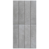 Bricks Grey Glossy Subway