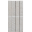 Bricks Off White Matte Subway