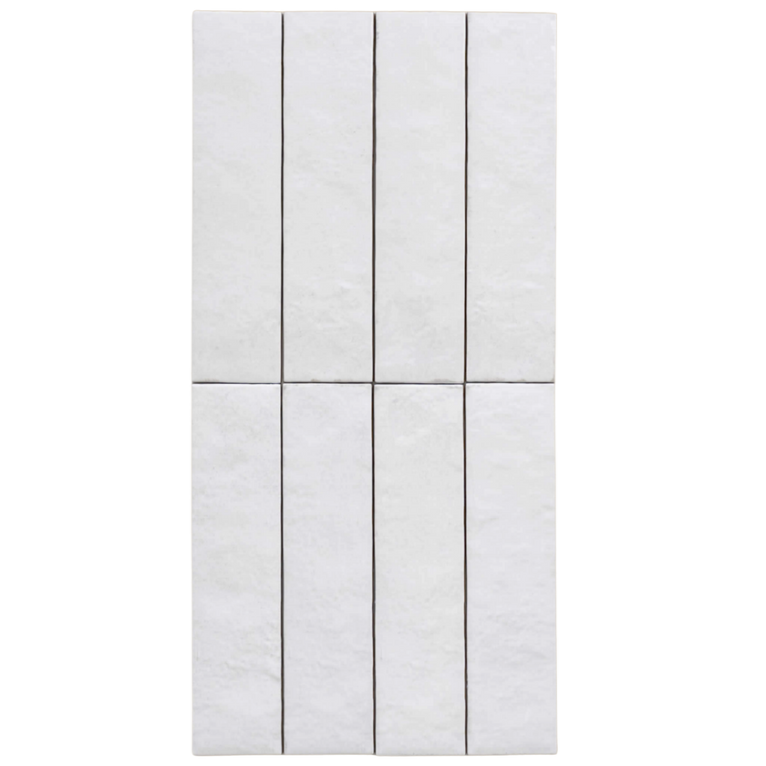 Bricks White Glossy Subway