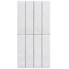 Bricks White Glossy Subway