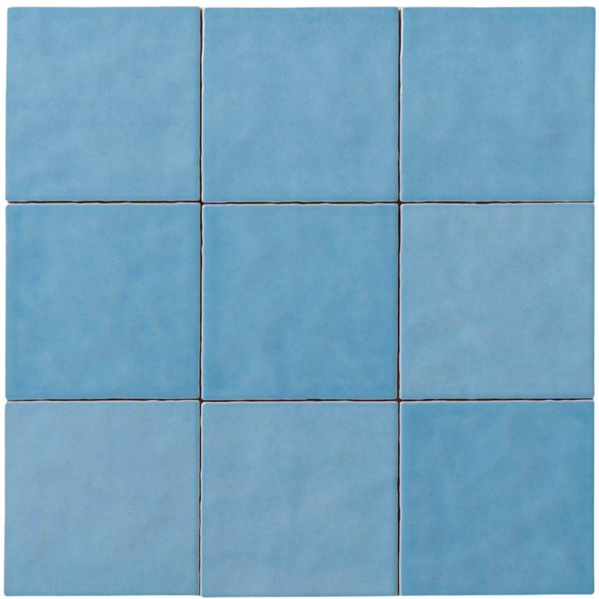 Casablanca Baby Blue Gloss Square