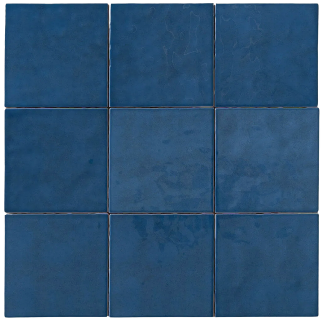 Casablanca Navy Blue Gloss Square