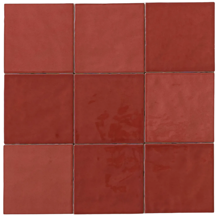 Casablanca Red Gloss Square