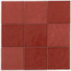 Casablanca Red Gloss Square