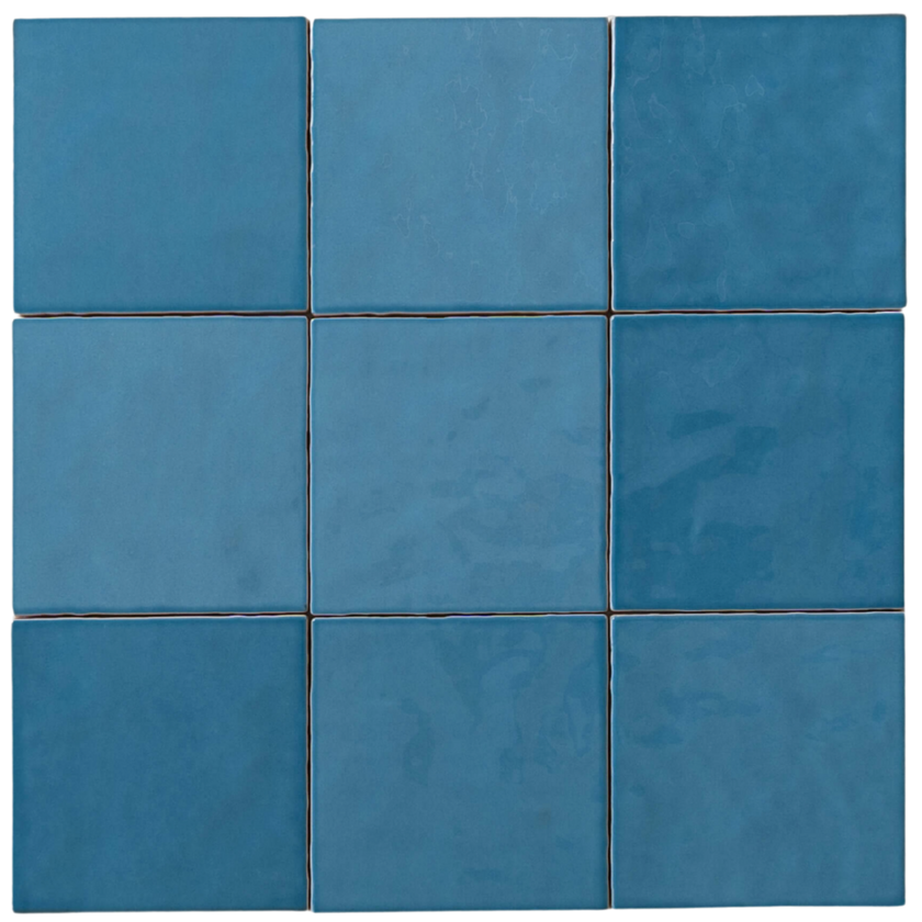 Casablanca Sky Blue Gloss Square