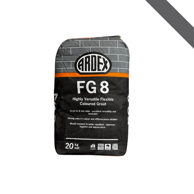 Ardex FG8 Charred Ash 287 Grout 20kg