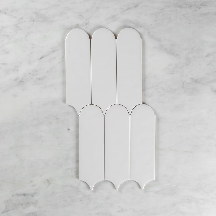 Flemmington Feather White Ripple Gloss