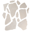 French Stone Beige Crazy Pave