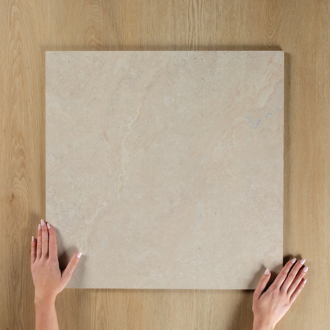French Stone Beige Travertine Honed