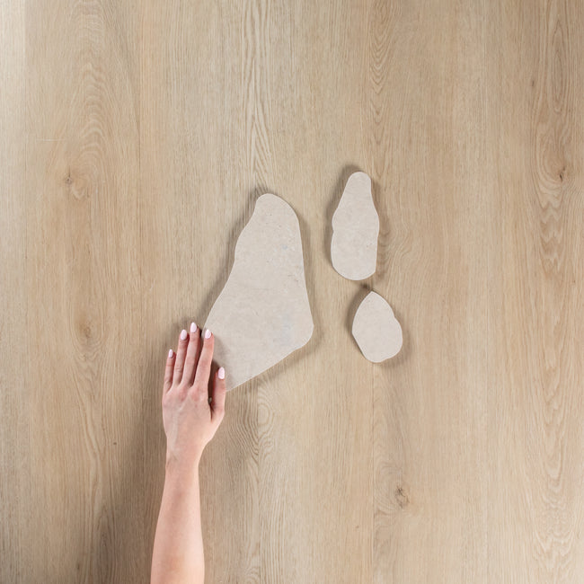 French Stone Beige Crazy Pave