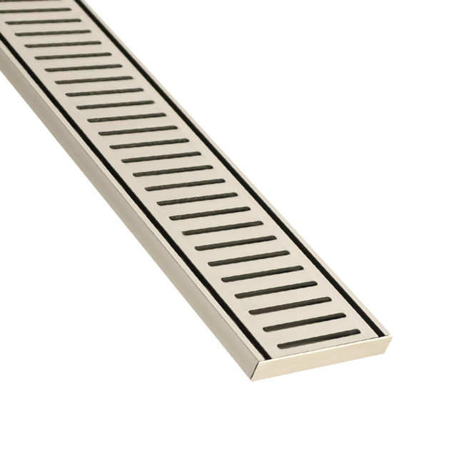 Lauxes Aluminium Brushed Nickel Next Gen 100mm x 14mm