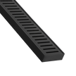 Lauxes Aluminium Celleni Midnight Floor Grate 70mm x 23mm