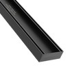 Lauxes Aluminium Celleni Midnight Slimline Tile Insert 100mm x 35mm