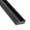 Lauxes Aluminium Celleni Midnight Slimline Tile Insert 100mm x 35mm