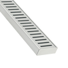 Lauxes Aluminium Celleni Silver Floor Grate 70mm x 23mm
