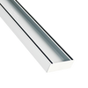 Lauxes Aluminium Celleni Silver Slimline Tile Insert 100mm x 35mm