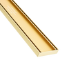 Lauxes Aluminium Matte Gold Slimline Tile Insert  100mm x 21mm