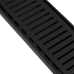 Lauxes Aluminium Midnight Next Gen Floor Grate 100mm x 14mm