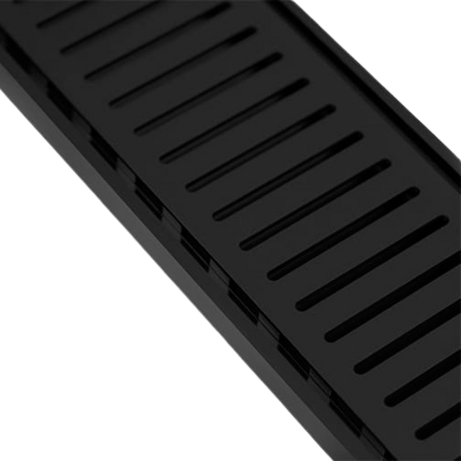 Lauxes Aluminium Midnight Next Gen Floor Grate 100mm x 14mm