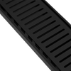 Lauxes Aluminium Midnight Next Gen Floor Grate 100mm x 14mm