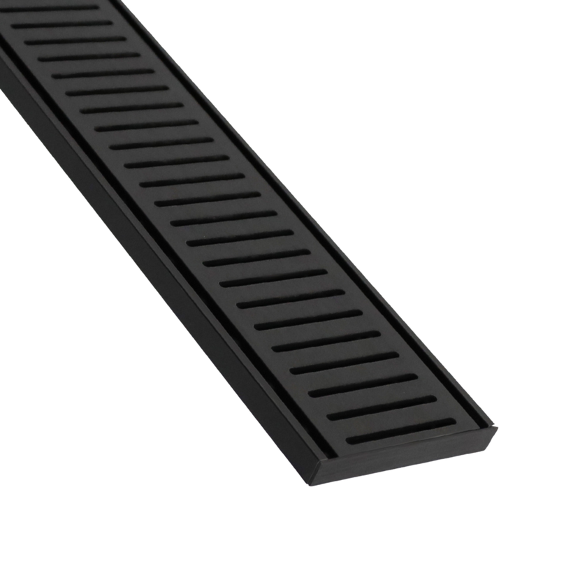 Lauxes Aluminium Midnight Next Gen Floor Grate 100mm x 14mm