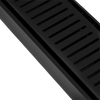 Lauxes Aluminium Midnight Next Gen Floor Grate 100mm x 35mm