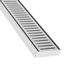 Lauxes Aluminium Silver Next Gen Floor Grate 100mm x 26mm