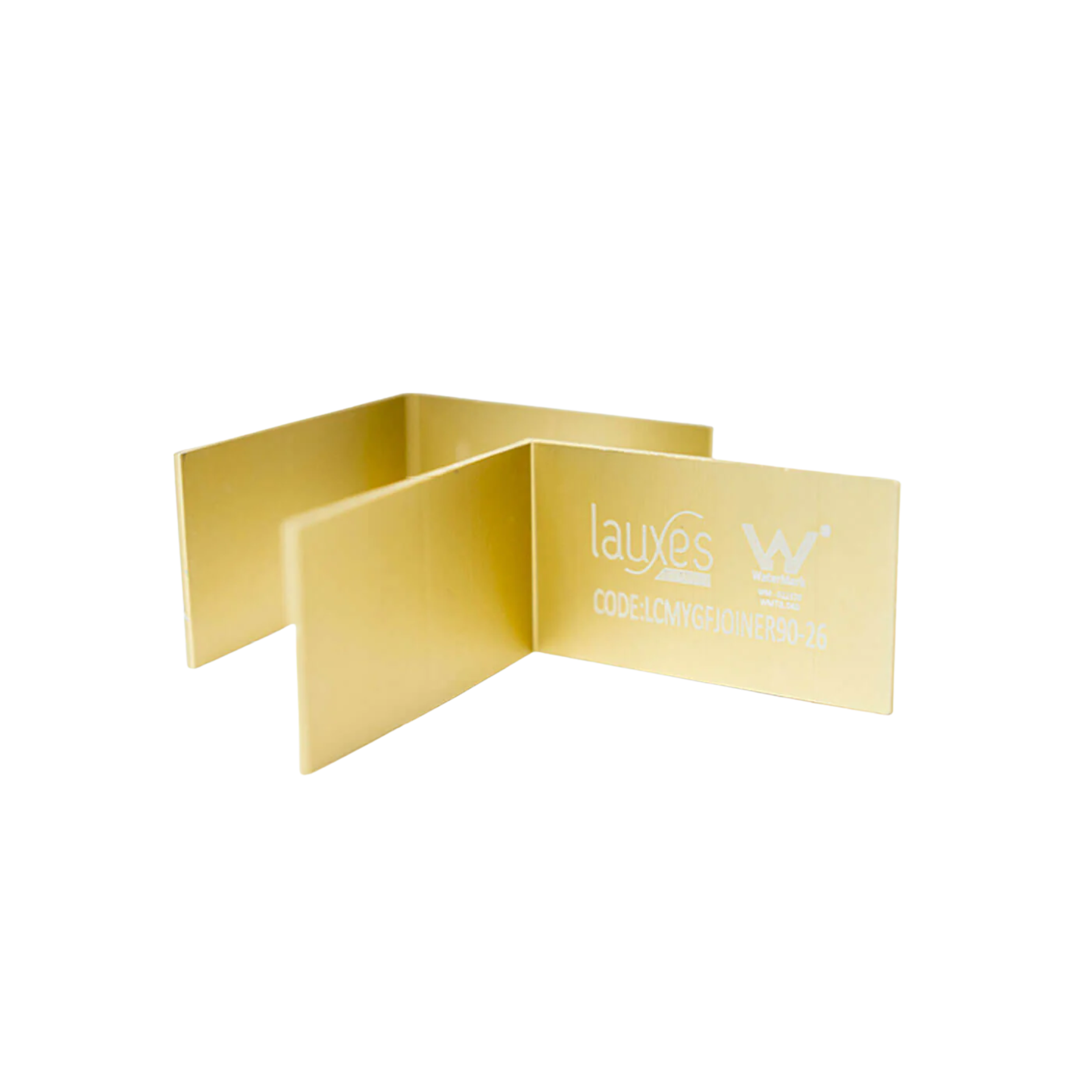 Lauxes Gold Joiner 90 Degree - 26mm