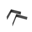 Lauxes Midnight Black Joiner 90 Degree - 26mm