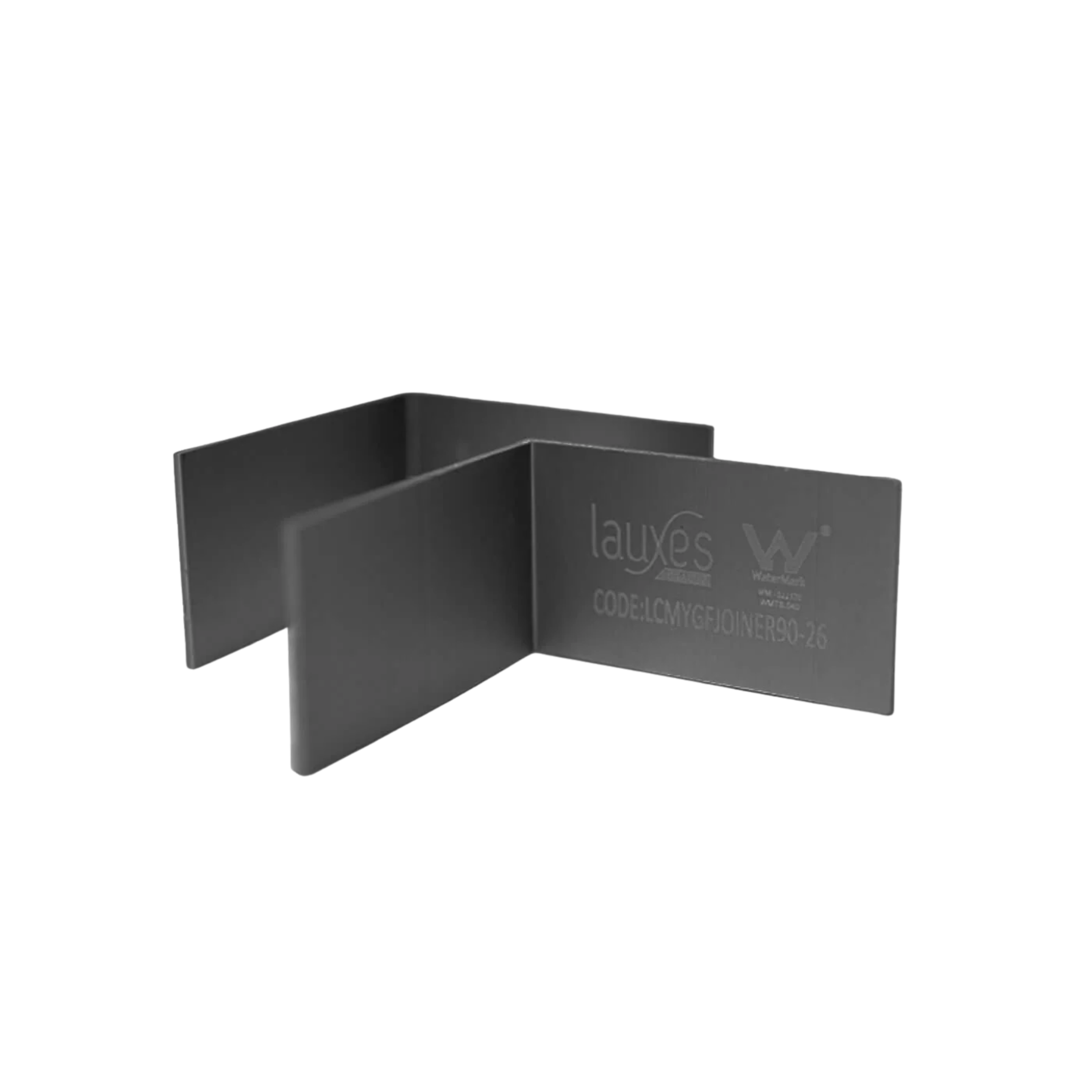 Lauxes Midnight Black Joiner 90 Degree - 26mm