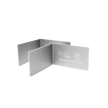 Lauxes Silk Silver Joiner 90 Degree - 14mm