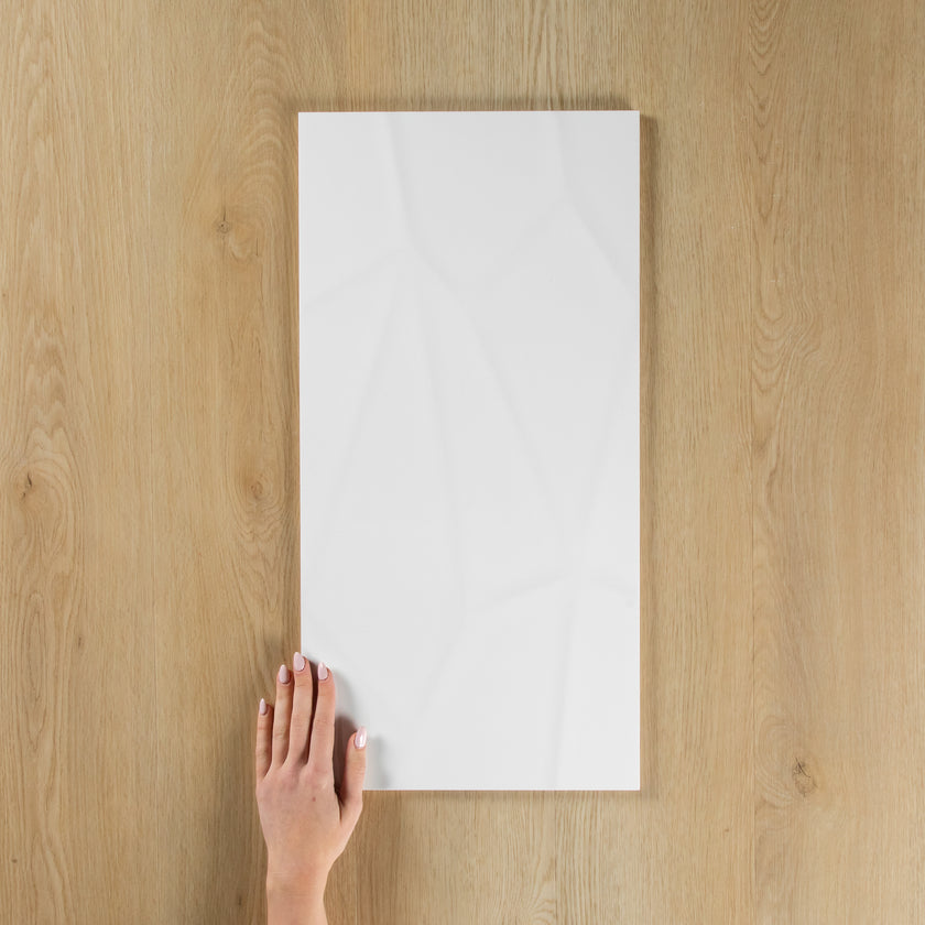 Matrix Gloss White Diamond 300 x 600