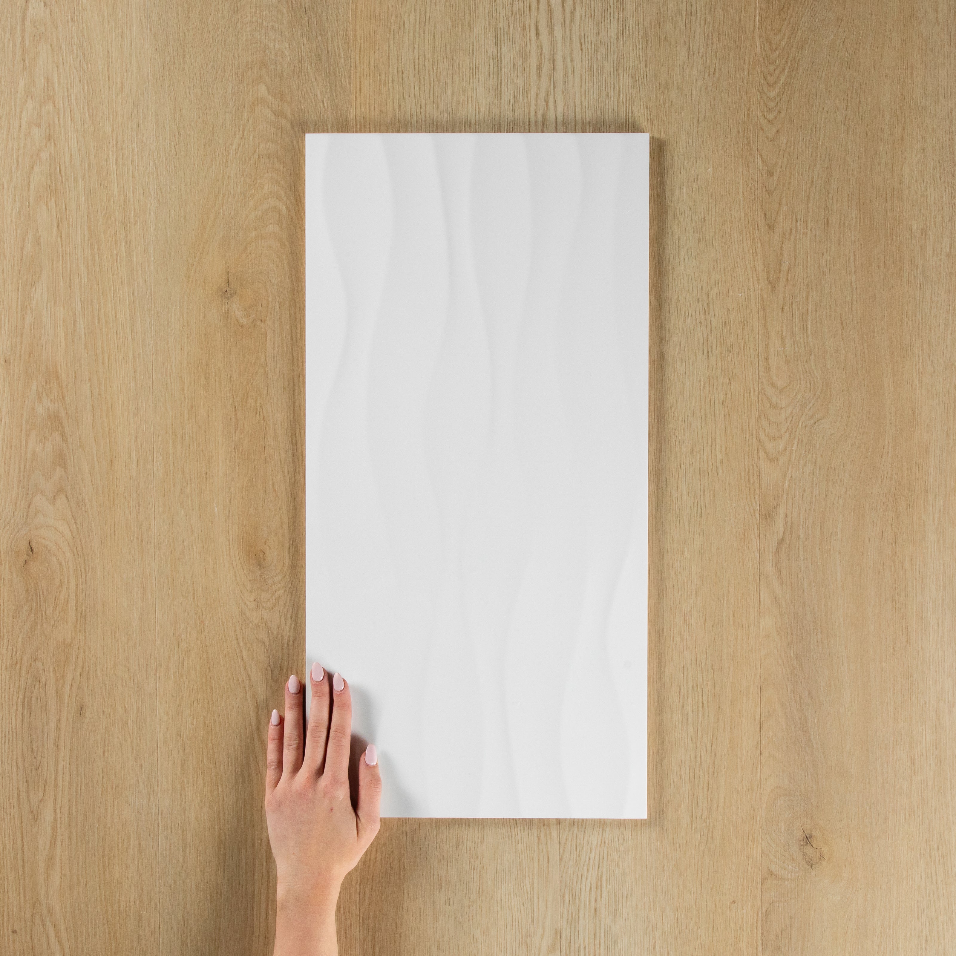 Matrix Gloss White Onda 300 x 600