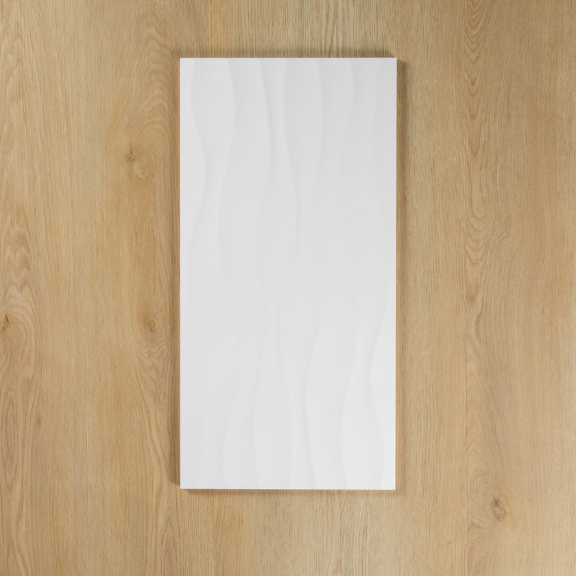 Matrix Gloss White Onda 300 x 600