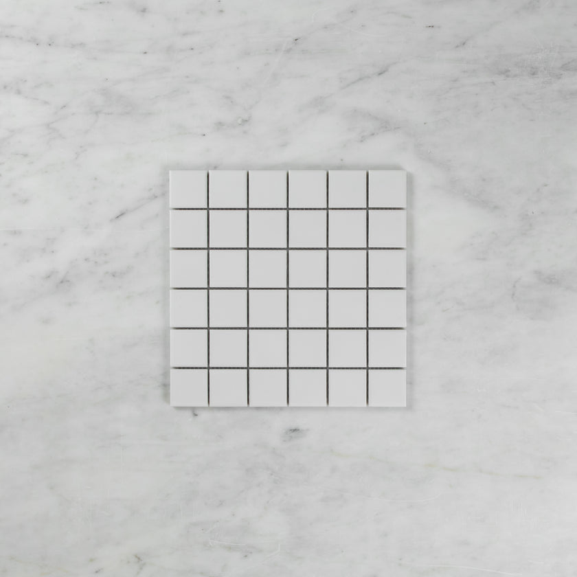 White Matte 48 x 48 Mosaic