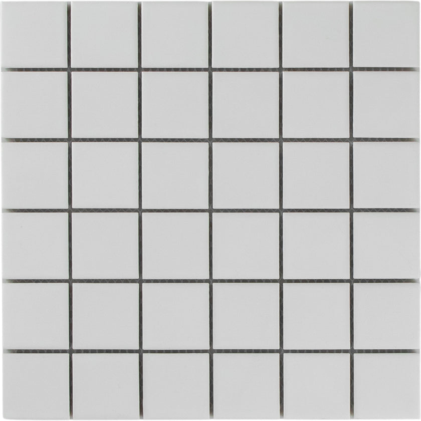 White Matte 48 x 48 Mosaic
