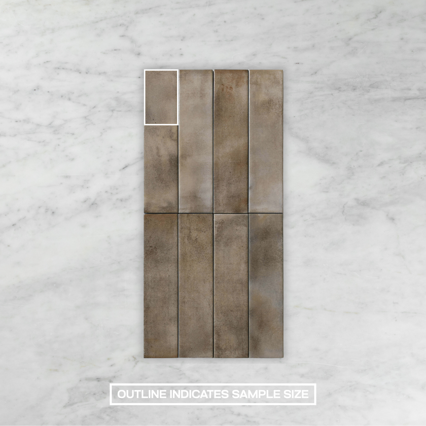 Memory Sand Brown Gloss Subway