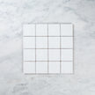 Noosa White Gloss Wave 100 x 100